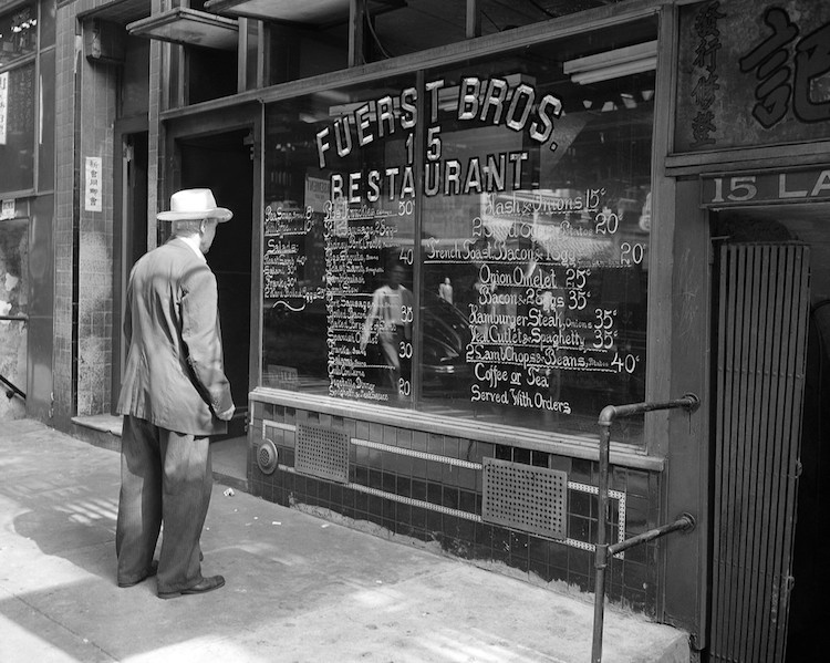 повседневная жизнь нью-йорка 1940-х в черно-белых фотографиях