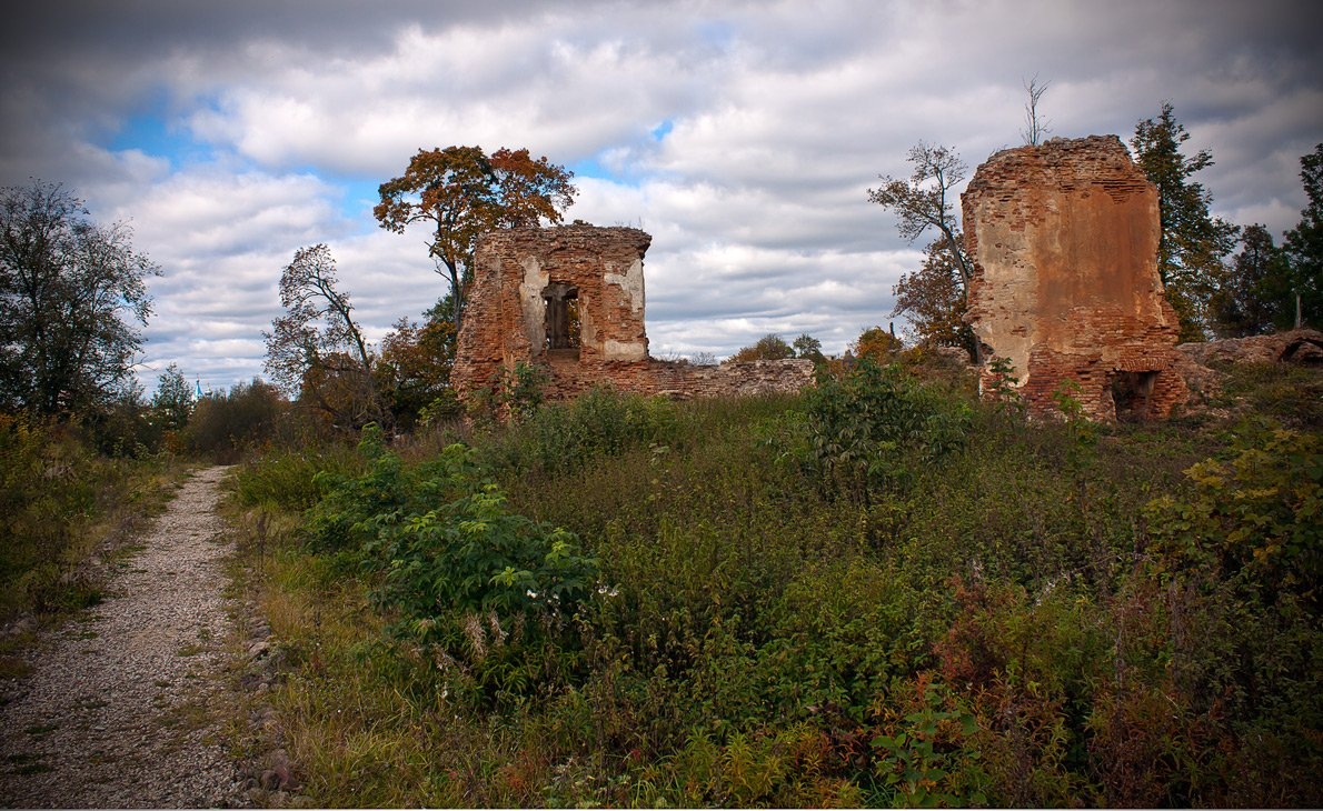 Осень в Гольшанском замке | Фотограф Александр Войтко | foto.by фото.бай