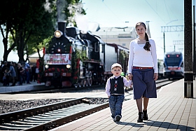 Поезд победы в г.Барановичи | Фотограф Михаил Пестрак | foto.by фото.бай