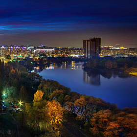 фотограф Сергей Мельник. Фотография "Вечерняя городская панорама"
