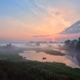 фотограф Виталий Полуэктов. Фотография "туманным утром"