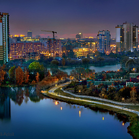 фотограф Сергей Мельник. Фотография "Вечерняя городская панорама"
