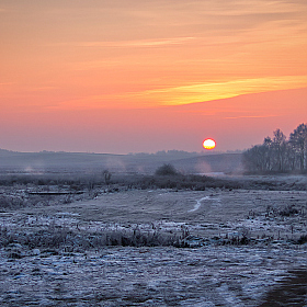Морозное утро | Фотограф Сергей Шабуневич | foto.by фото.бай