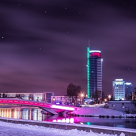 фотограф Александр Тарасевич. Фотография "Минск. Ночь. Зима."