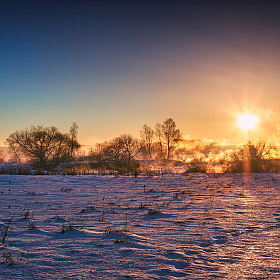 Холодное утро | Фотограф Сергей Шабуневич | foto.by фото.бай