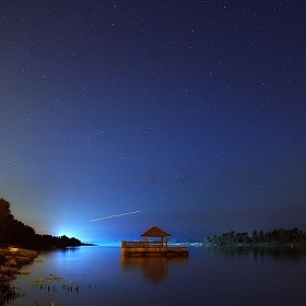 фотограф Сергей Шляга. Фотография "про ночь у реки"