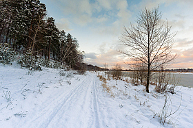 Снежный путь | Фотограф Сергей Дишук | foto.by фото.бай