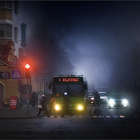 Город просыпается | Фотограф Александр Шатохин | foto.by фото.бай