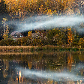 фотограф Александр Шиляев. Фотография "Тихо стелется дымок"