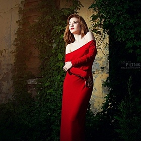 фотограф Сергей Пилтник. Фотография "The Lady In Red"