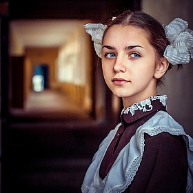 Немного ностальгии или Советская школьница | Фотограф Дарья Баглай | foto.by фото.бай