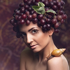 фотограф Анна Дергай. Фотография "про виноград"