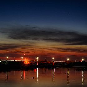 фотограф Стас Аврамчик. Фотография "Вечер, мост, река."