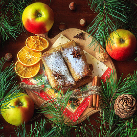 Рождественский десерт | Фотограф Ирина Приходько | foto.by фото.бай