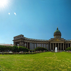 фотограф Евгений Слободенюк. Фотография "Панорама Казанского собора"