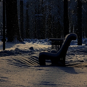 фотограф Александр Тарасевич. Фотография "падающий снег."