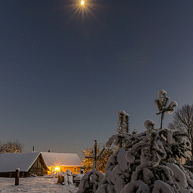 Морозная ночь | Фотограф Руслан Авдевич | foto.by фото.бай