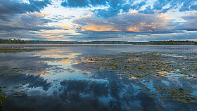 утро на озере | Фотограф Александр Есликов | foto.by фото.бай
