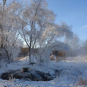 фотограф Сергей Тарасюк. Фотография "зима на Немане"