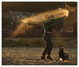 танцующая с "волком" | Фотограф Сергей Шляга | foto.by фото.бай