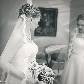 фотограф Ирина Карымова. Фотография "свадебное волнение"