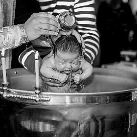 фотограф Янина Гришкова. Фотография "Крещение"