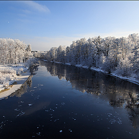 фотограф Елена Ерошевич. Фотография "Свислочь зимой"