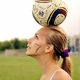 фотограф Виталий Адамсов. Фотография "Soccer girl"