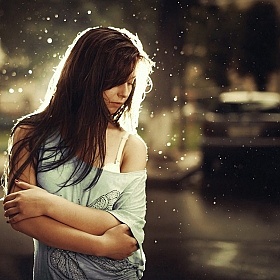фотограф Сергей Пилтник. Фотография "она любила дождь..."