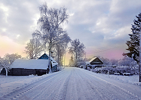 Зима в белорусской деревне | Фотограф Павел Помолейко | foto.by фото.бай