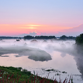 фотограф Виталий Полуэктов. Фотография "утренний туман"