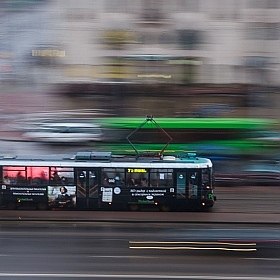 Скоростной трамвай | Фотограф Сергей Перережко | foto.by фото.бай