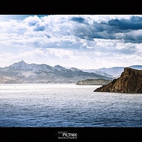 фотограф Сергей Пилтник. Фотография "Только море, только небо, облака..."