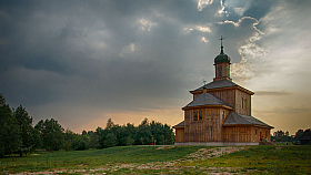 Церквушка в Строчицах | Фотограф Александр Войтко | foto.by фото.бай