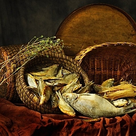 фотограф Андрей Величкевич. Фотография "Натюрморт с рыбой"