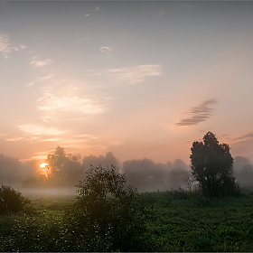 фотограф Александр Шатохин. Фотография "Солнце сквозь туман"