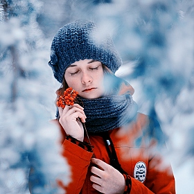 Нежность в морозы | Фотограф Артур Язубец | foto.by фото.бай