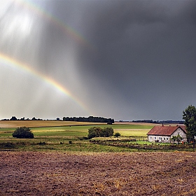 фотограф Danny Vangenechten. Фотография "Double Rainbow"