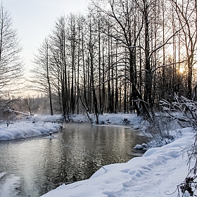 фотограф Михаил Пестрак. Фотография "зимний закат"