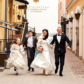 Свадебный день в Минске | Фотограф Слава Басалай | foto.by фото.бай