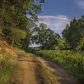 Дорога вдоль реки | Фотограф Сергей Шабуневич | foto.by фото.бай