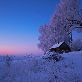 фотограф Александр Храмко. Фотография "Морозный вечер"