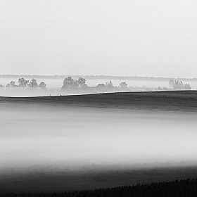 фотограф Яўген Sagin. Фотография "Черно-белые равнины"