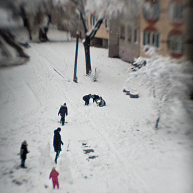 фотограф Петр Голосов. Фотография "Зима от монокля..."