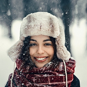 Зимний портрет | Фотограф Дмитрий Цвелёв | foto.by фото.бай