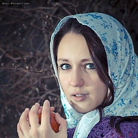 фотограф Алексей Жариков. Фотография "девушка с яблоком!"
