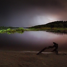 фотограф Сергей Шляга. Фотография "Гроза в летнюю ночь"