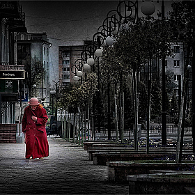 фотограф Александр Шатохин. Фотография "Дама в красном"