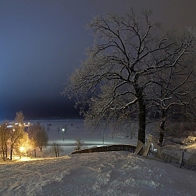 фотограф Сергей Шляга. Фотография "зимними вечерами"