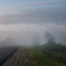 За туман | Фотограф Александр Шатохин | foto.by фото.бай